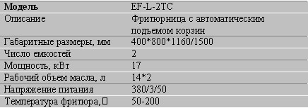 ���������� ��������� �������������� ������ EF-L-2TC 